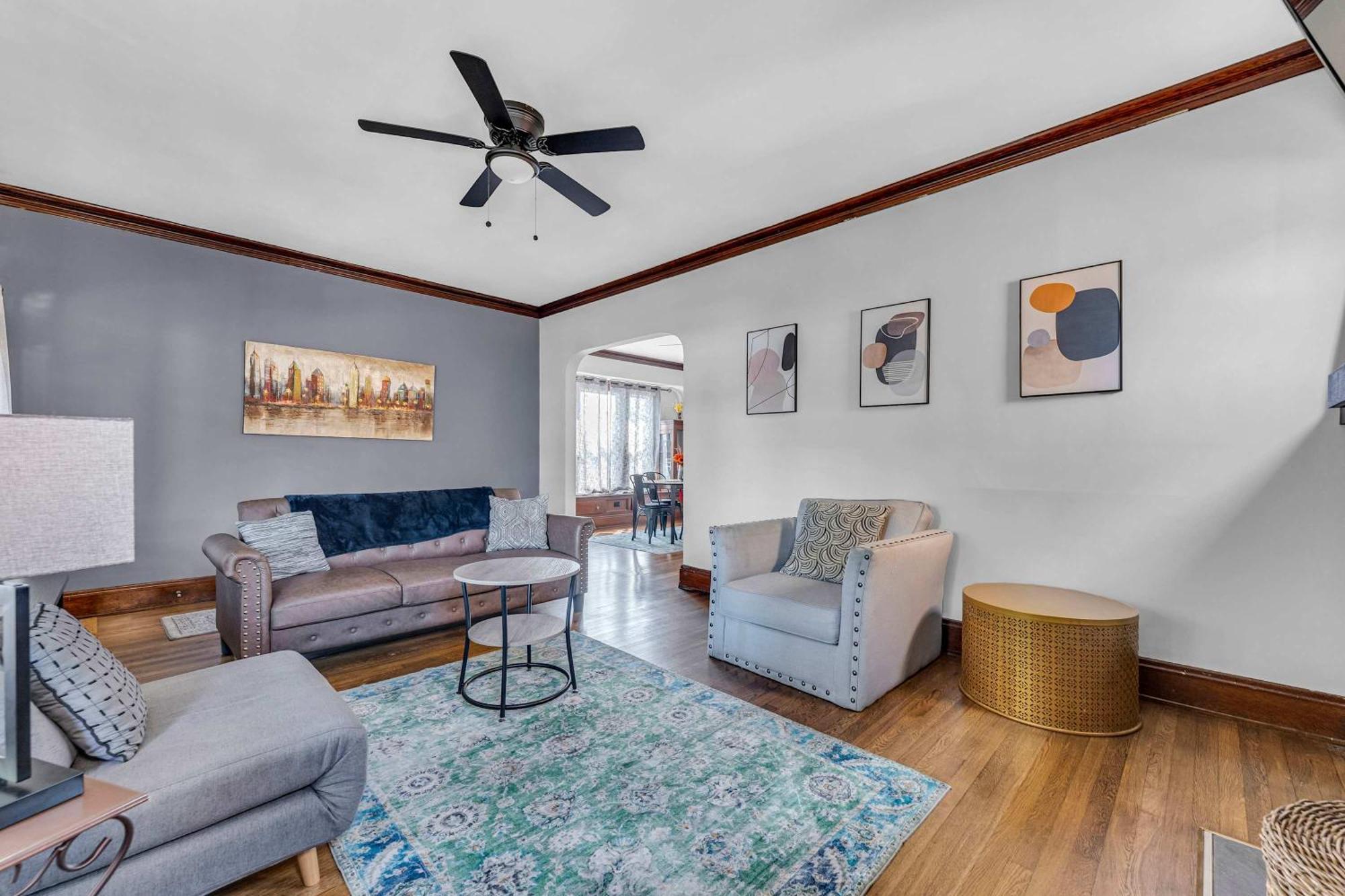 Beautifully Remodeled Duplex Apt In West Blvd Cleveland Exterior foto