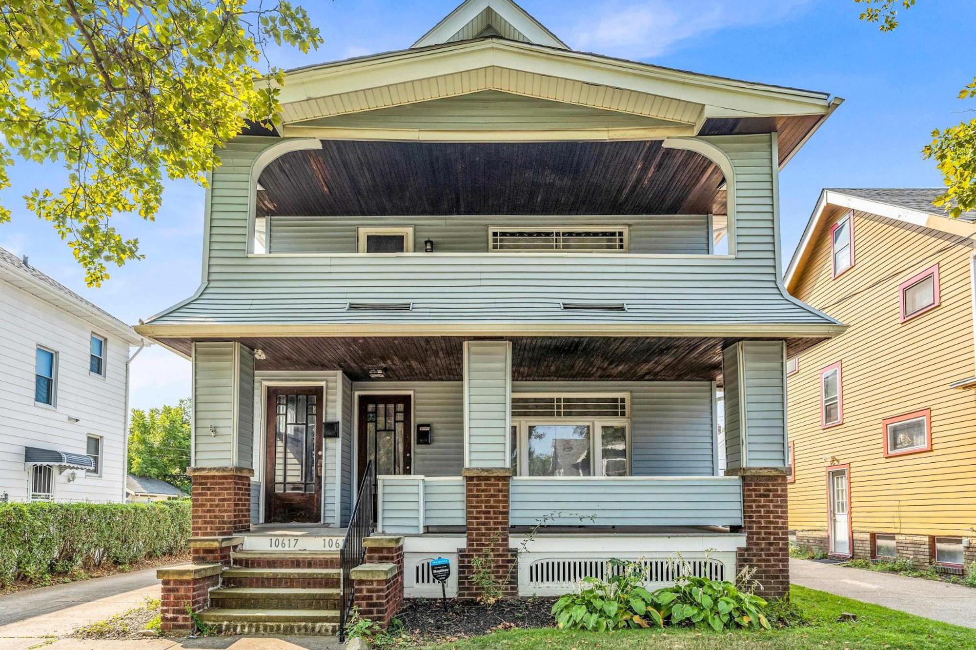 Beautifully Remodeled Duplex Apt In West Blvd Cleveland Exterior foto