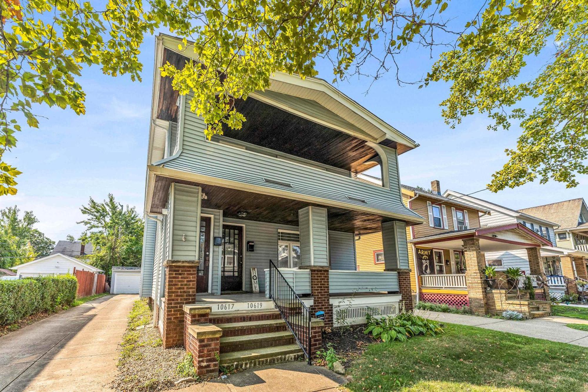 Beautifully Remodeled Duplex Apt In West Blvd Cleveland Exterior foto